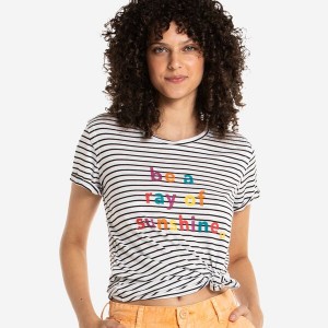 Havaianas Be A Ray Of Sunshine Women's T Shirts | IRLOBA-238