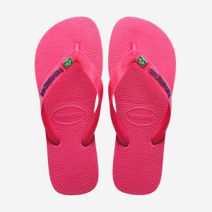 Havaianas Brasil Layers Women's Flip Flops | QFBYHI-705