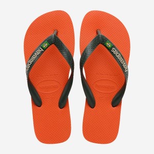 Havaianas Brasil Logo Men's Flip Flops | ICOUJR-093