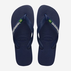 Havaianas Brasil Logo Women's Flip Flops | SJEMXN-526