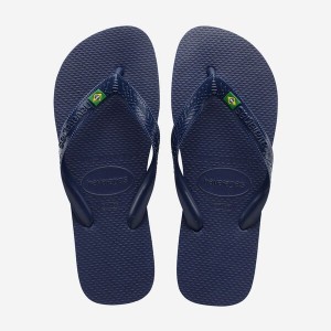 Havaianas Brasil Men's Flip Flops | ZQVEYJ-918