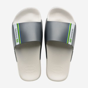 Havaianas Brasil Men's Slides | WOTQCV-510