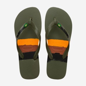 Havaianas Brasil Tech Women's Flip Flops | LITVZJ-397