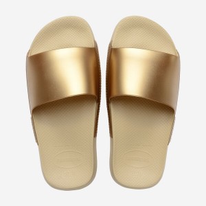 Havaianas Classic Metallic Men's Slides | HZIWSA-908