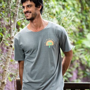 Havaianas Coqueiro Sunshine Men's T Shirts | XAKVSP-065