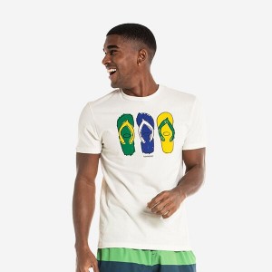 Havaianas Ff Collage Men's T Shirts | BMXDVT-956