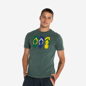 Havaianas Ff Collage Men's T Shirts | ZTJOXV-398