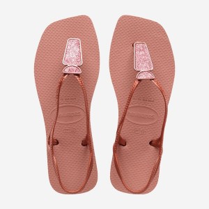 Havaianas Luna Squared Chic Women's Sandals | CGTUYL-265