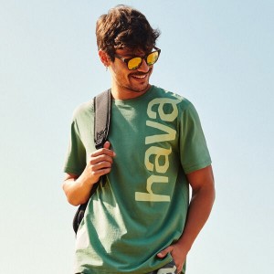 Havaianas New LogomaniaT-Shirt Men's T Shirts | IGLUTO-702