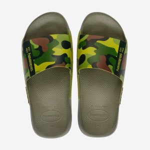 Havaianas Print Men's Flip Flops | KJTFOX-659