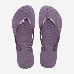 Havaianas Slim Crystal Sw II Women's Flip Flops | PKDNEQ-124