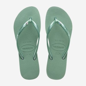 Havaianas Slim Crystal Sw II Women's Flip Flops | RITPMZ-326