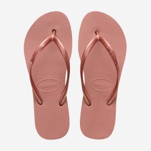 Havaianas Slim Flatform Women's Flip Flops | UBWEDH-076