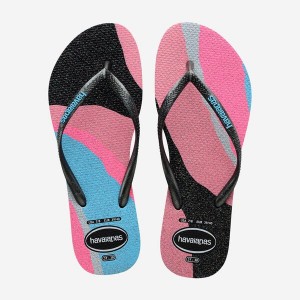 Havaianas Slim Palette Glow Women's Flip Flops | ISXDVR-120