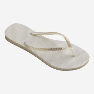 Havaianas Slim Sparkle Women's Flip Flops | CDZJLW-690