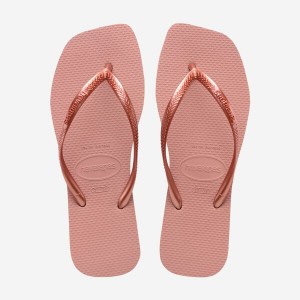 Havaianas Slim Square Women's Flip Flops | FGBPCT-152