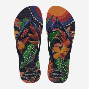 Havaianas Slim Tropical Women's Flip Flops | VGHYCR-013