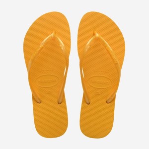 Havaianas Slim Women's Flip Flops | ZRKNYV-218