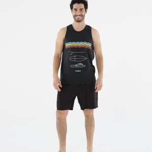 Havaianas Tank Board Men's T Shirts | KJGHSZ-524