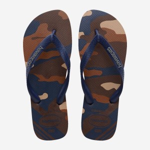 Havaianas Top Camu Men's Flip Flops | JRTWLG-429