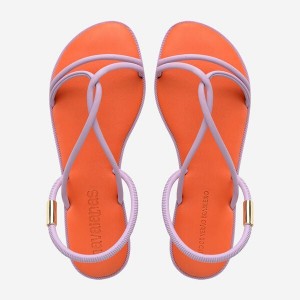 Havaianas Una Manga Women's Sandals | TQPKWX-482