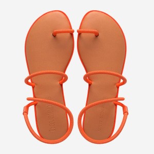 Havaianas Una Pitanga Women's Sandals | XKWVML-807