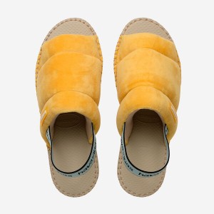 Havaianas Velvet Slippers Flatform Women's Slippers | VSQPXB-627