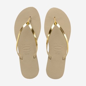 Havaianas You Metallic Women's Sandals | UOWMVX-431