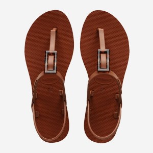 Havaianas You Paraty Buckle Turtle Women's Sandals | DKHASJ-410