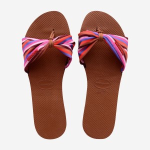 Havaianas You Saint Tropez Print Women's Sandals | MTBWDY-394