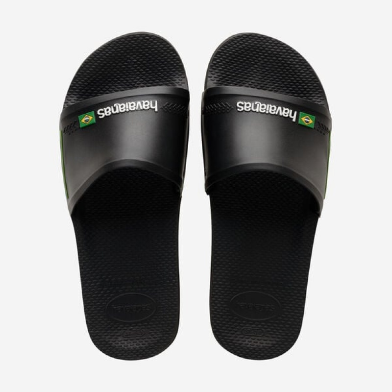 Havaianas Brasil 2021 Men\'s Slides | MKLBVW-705