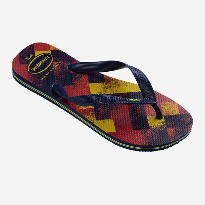 Havaianas Brasil Fresh Men's Flip Flops | ERGKSF-170