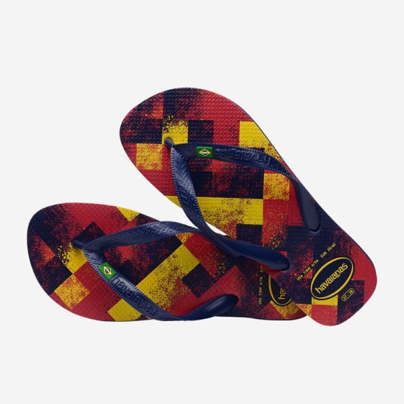 Havaianas Brasil Fresh Men's Flip Flops | ERGKSF-170