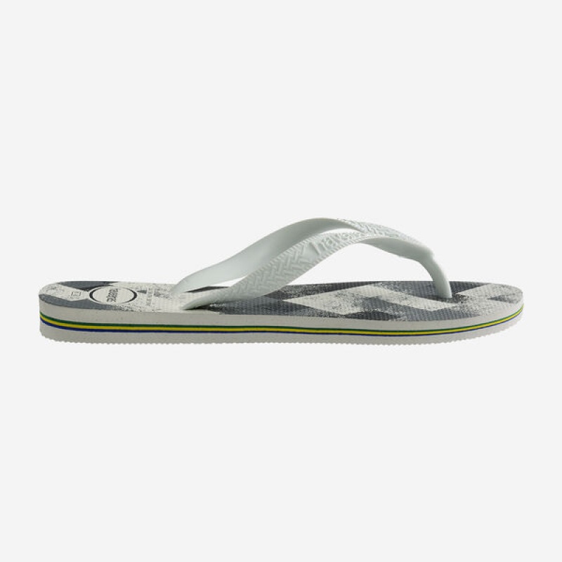 Havaianas Brasil Fresh Men's Flip Flops | ELQKMX-946