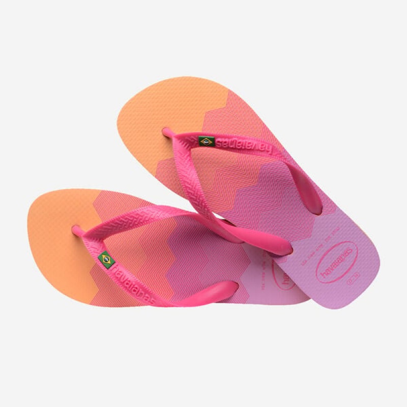 Havaianas Brasil Fresh Men's Flip Flops | HQMFEZ-468