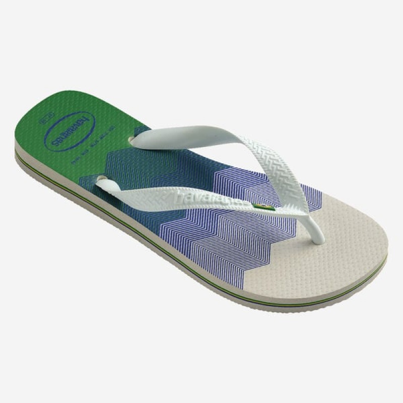 Havaianas Brasil Fresh Men's Flip Flops | WBLDVE-614