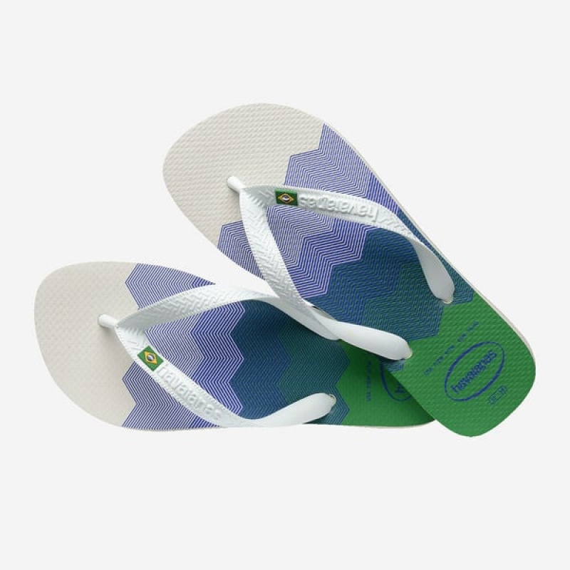 Havaianas Brasil Fresh Men's Flip Flops | WBLDVE-614