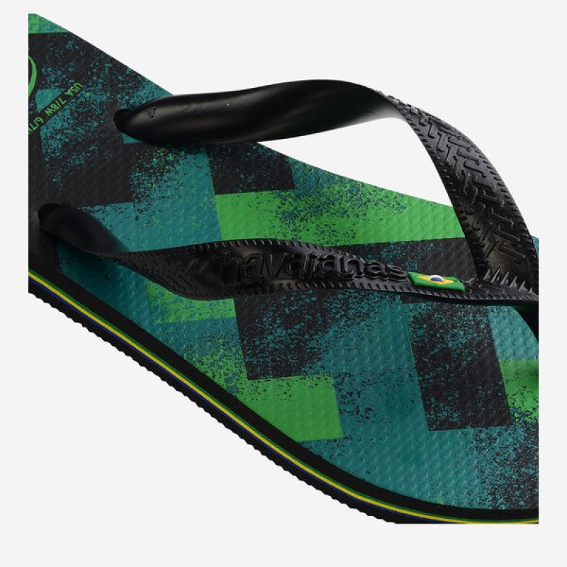 Havaianas Brasil Fresh Men's Flip Flops | TDAMFW-978