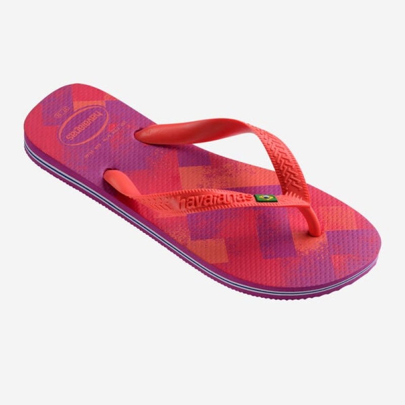 Havaianas Brasil Fresh Men's Flip Flops | LUBEOX-276