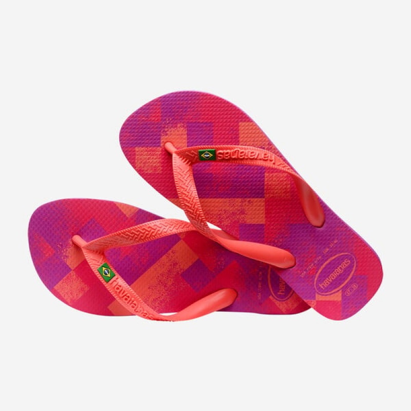 Havaianas Brasil Fresh Men's Flip Flops | LUBEOX-276