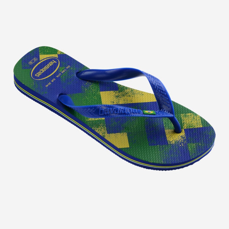 Havaianas Brasil Fresh Men's Flip Flops | TXGWQZ-821