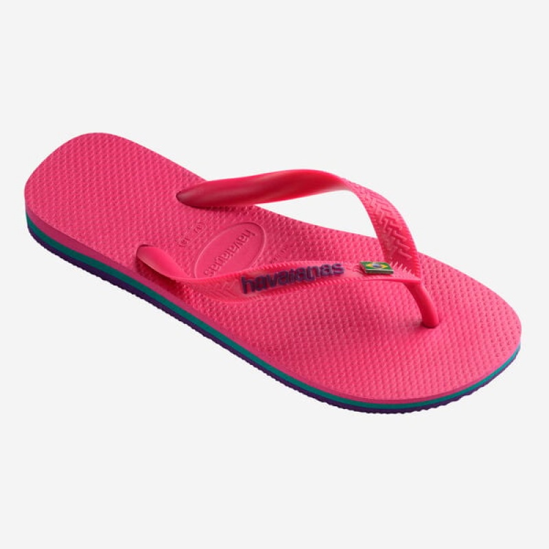 Havaianas Brasil Layers Men's Flip Flops | ACBMXK-916