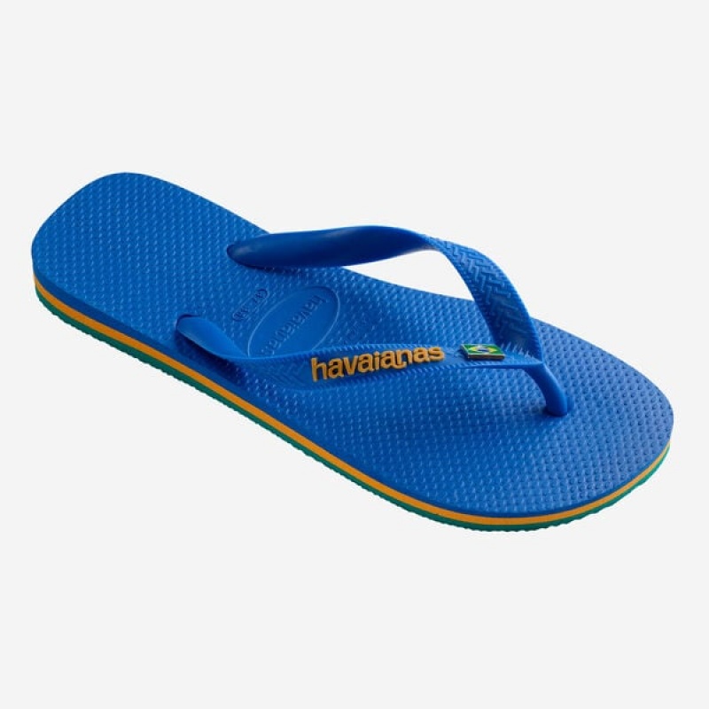 Havaianas Brasil Layers Men's Flip Flops | SXPKOZ-960