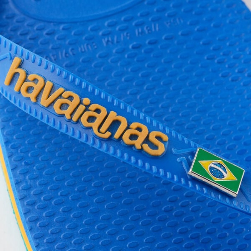 Havaianas Brasil Layers Men's Flip Flops | SXPKOZ-960