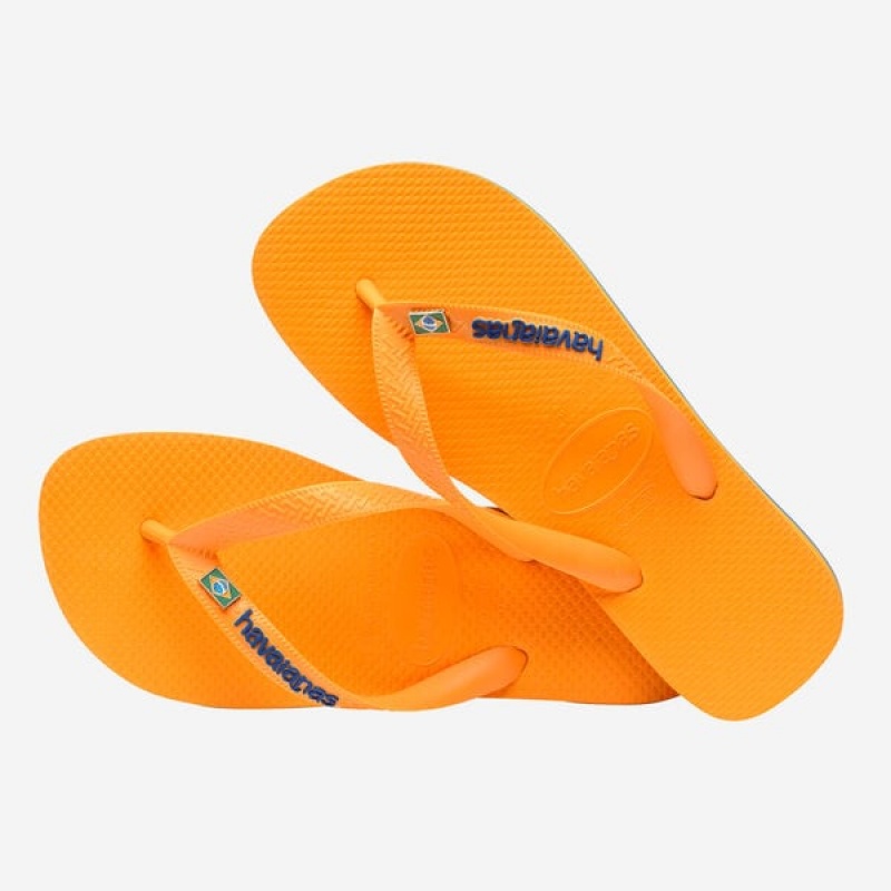 Havaianas Brasil Layers Women's Flip Flops | WZJAIM-847