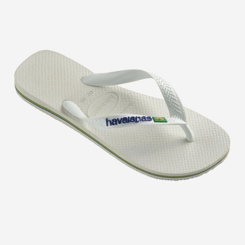 Havaianas Brasil Logo Women's Flip Flops | PJMWSQ-945