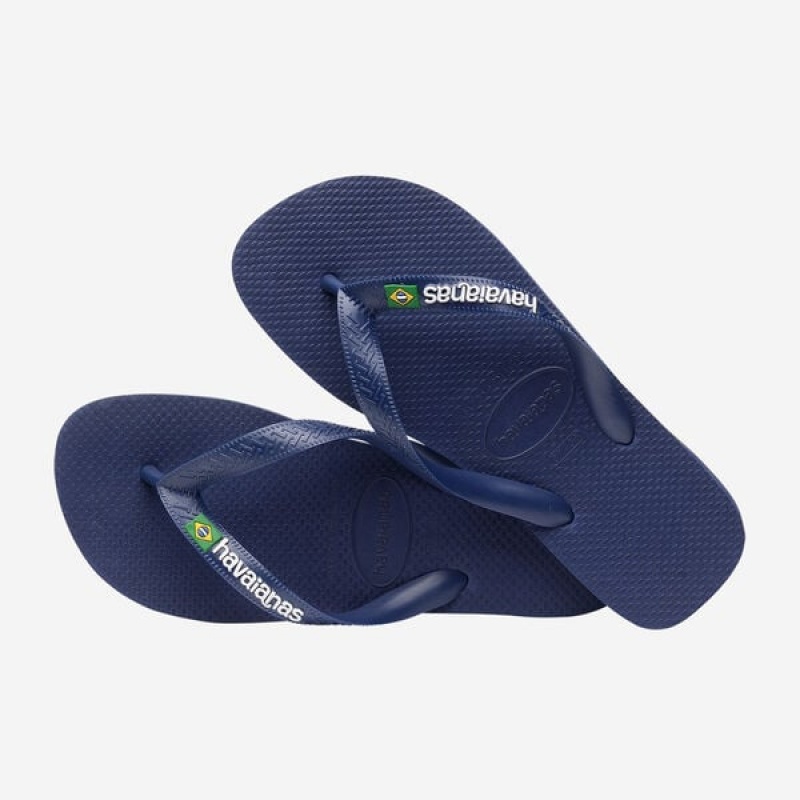 Havaianas Brasil Logo Women's Flip Flops | SJEMXN-526