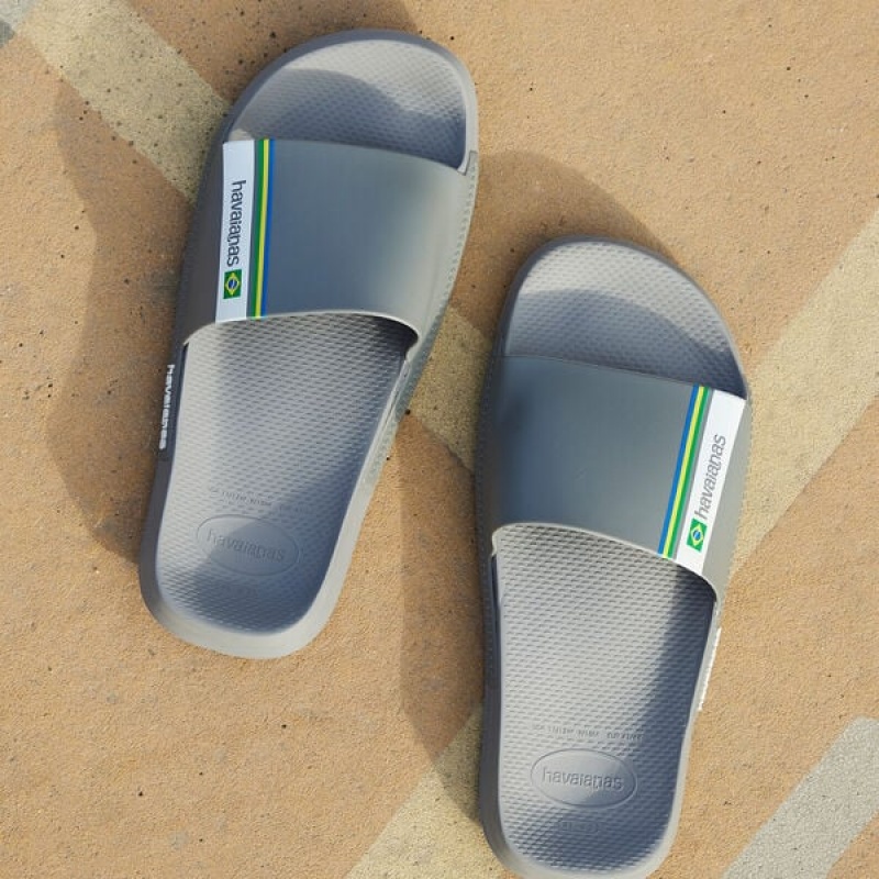 Havaianas Brasil Men's Flip Flops | UKJDWL-521