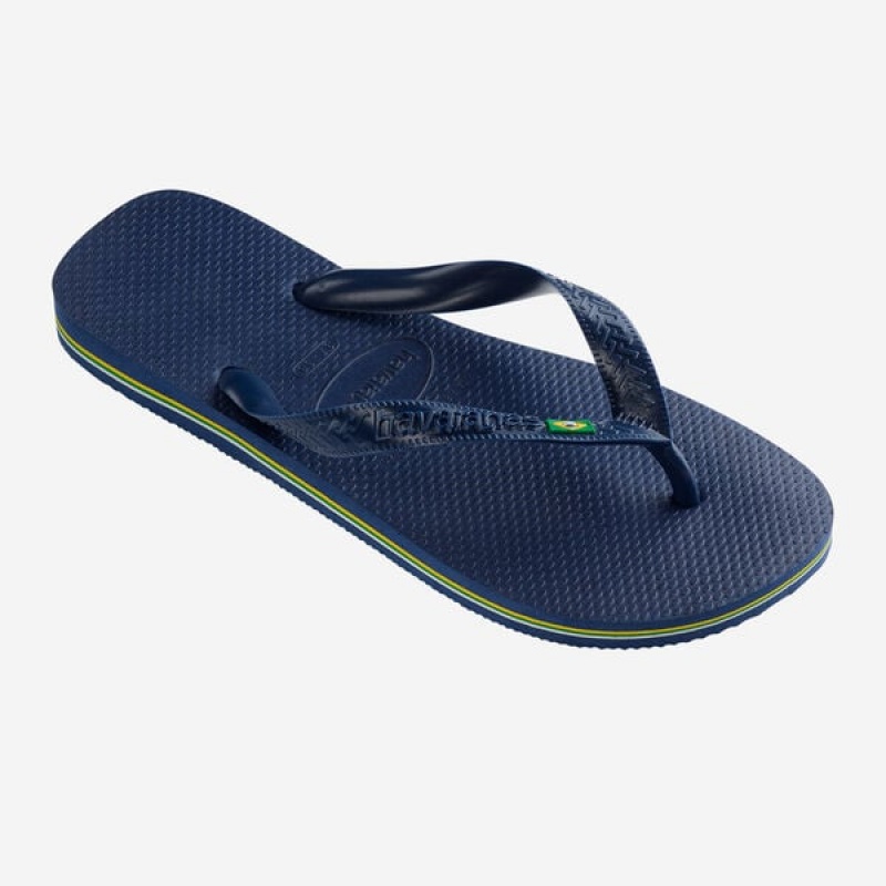 Havaianas Brasil Men's Flip Flops | ZQVEYJ-918