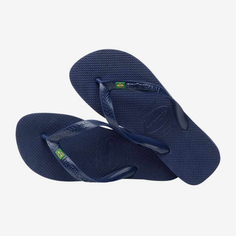 Havaianas Brasil Men's Flip Flops | ZQVEYJ-918